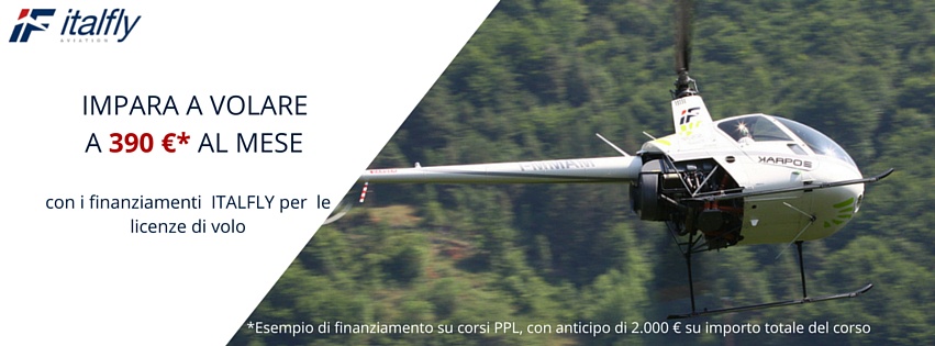 Licenza di Pilota Privato<br>PPL <br> CON FINANZIAMENTO